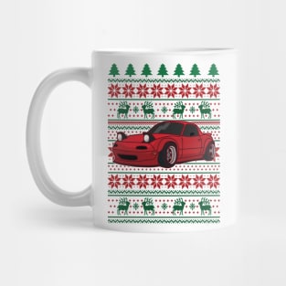 Miata Christmas Mug